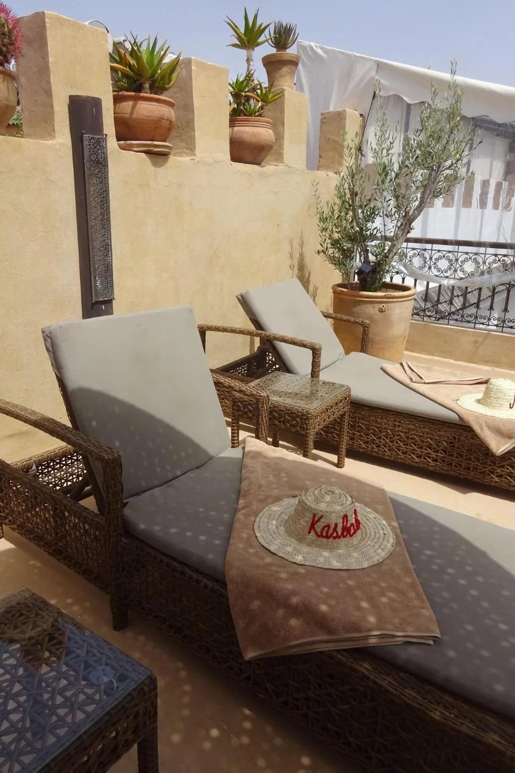 Terrace, Riad Dar Massai, Marrakech
