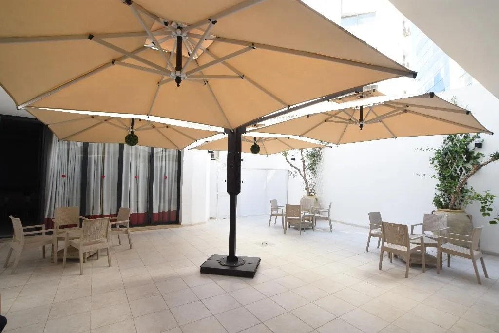 Terrace, Downtown Tunis Hotel, Tunisia