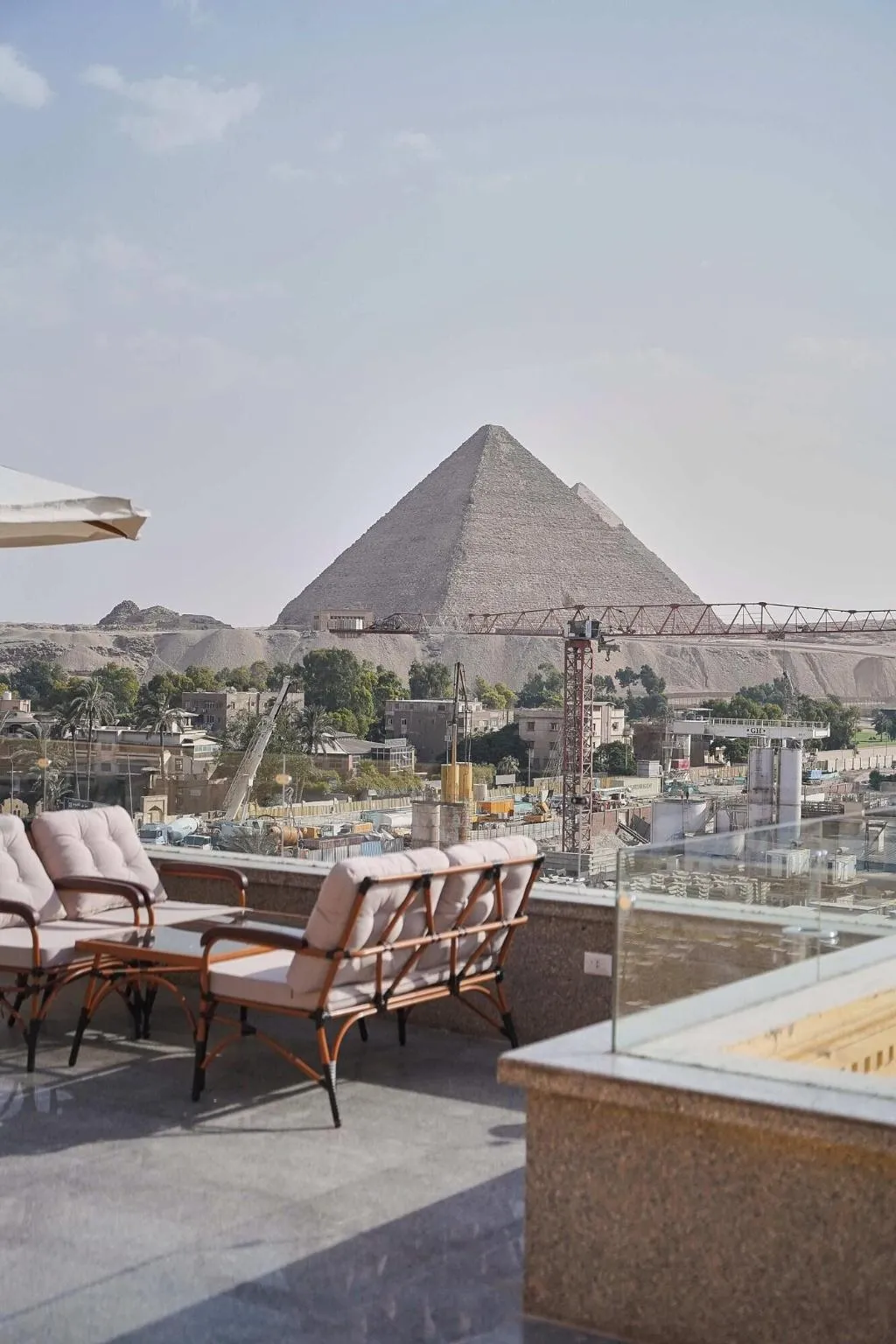 General view, Pyramids Secret Hotel, Cairo