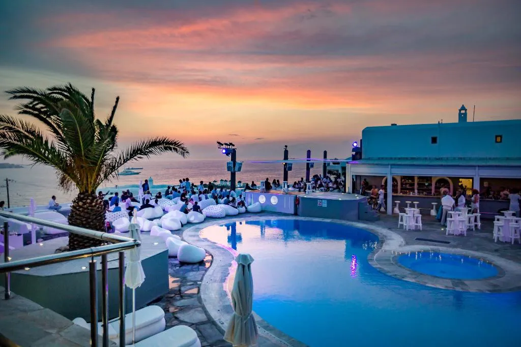 General view, Elysium, Mykonos