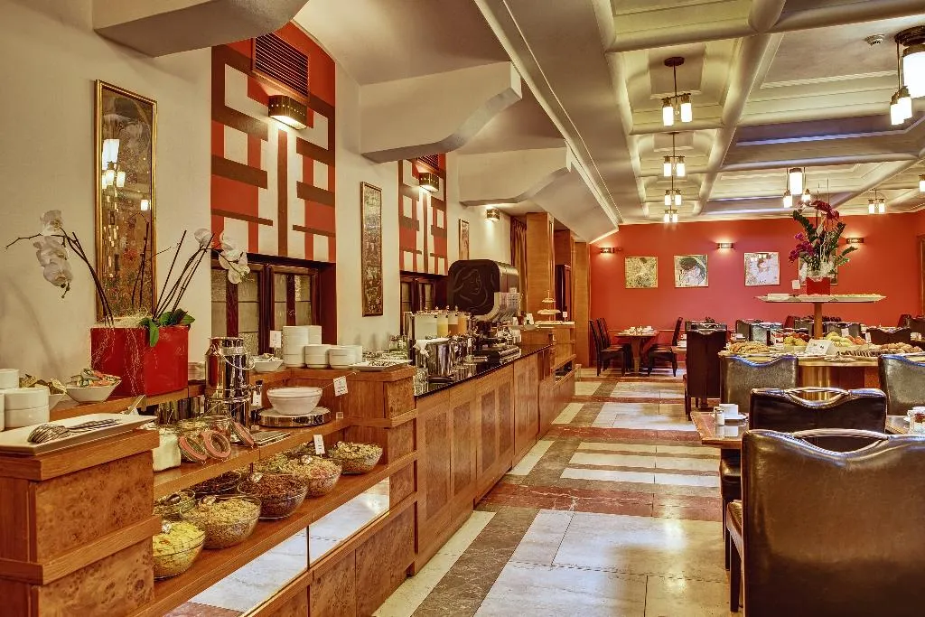 Restaurant, Majestic Plaza Hotel Prague, Prague