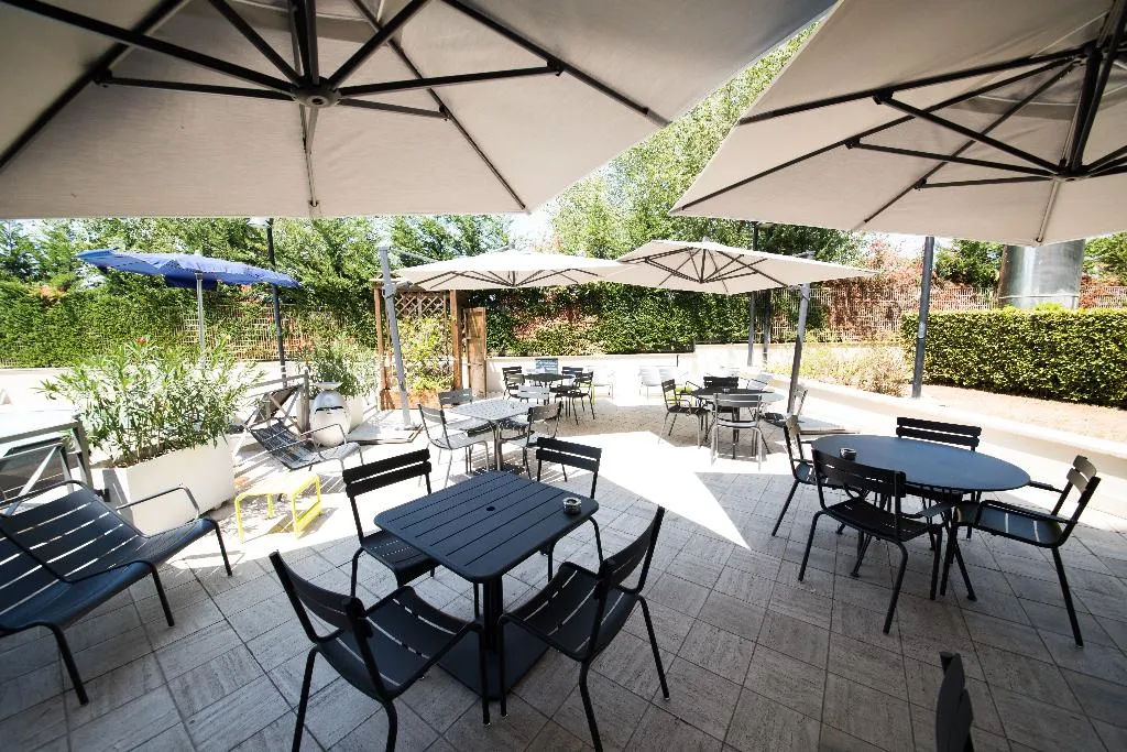Terrace, Novotel Roma Est, Rome