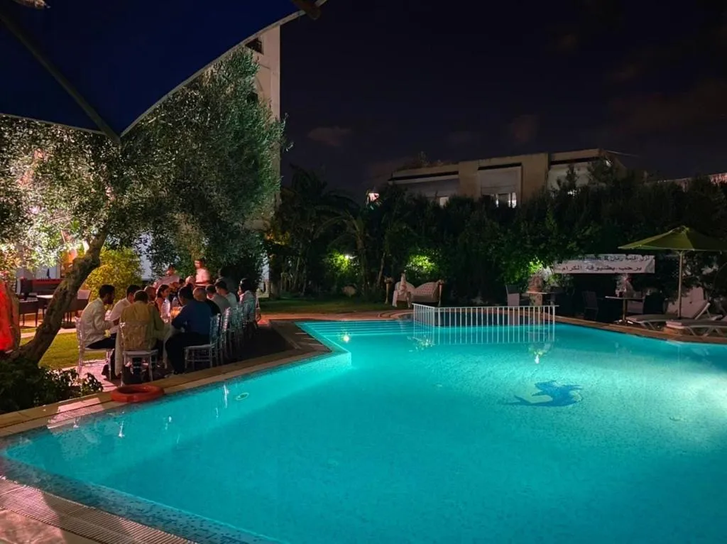 Terrace, Hôtel Résidence Romane, Tunisia
