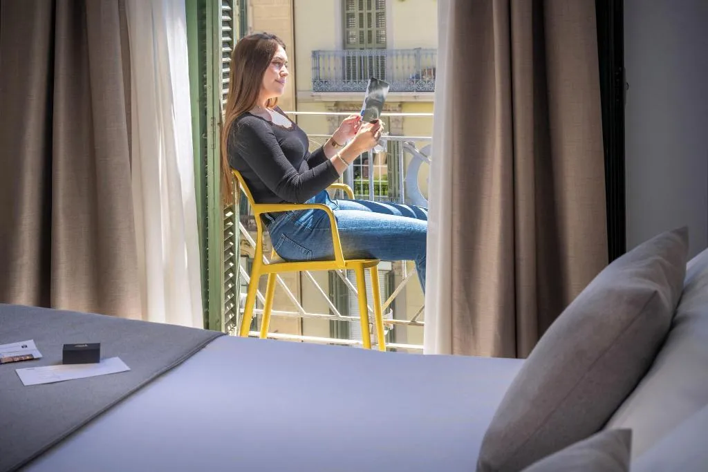 Terrace, Serhs Carlit Hotel, Barcelona