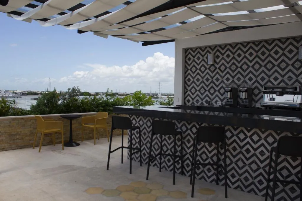 Terrace, KLR The City Condos by Sercotel, Playa Del Carmen