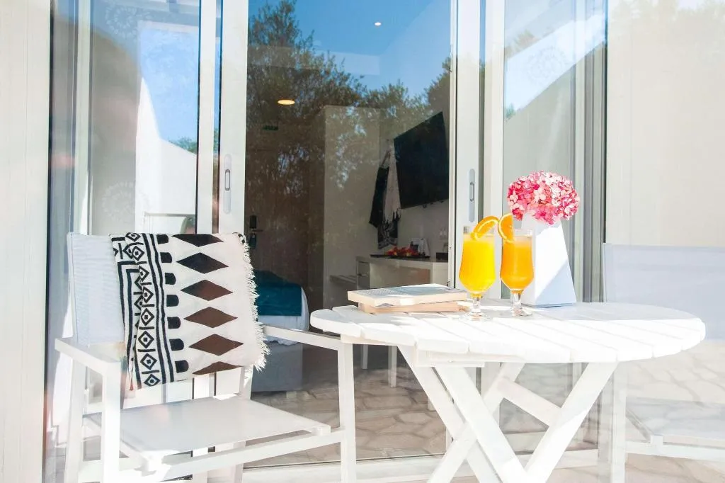 Terrace, Acrotel Lilyann Boutique hotel, Halkidiki