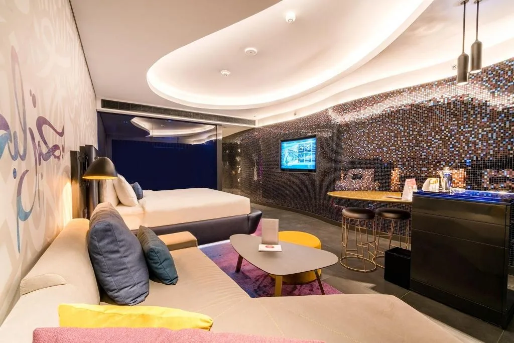 DOUBLE OCEAN VIEW KING BED Room, W Dubai - The Palm, Dubai