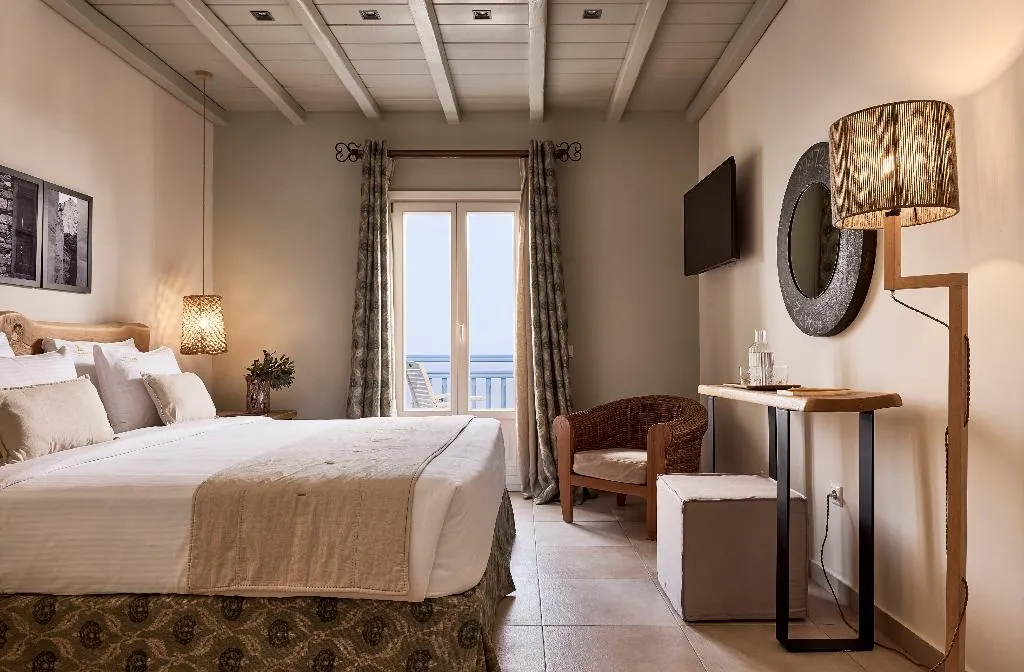 Double or Twin SIDE SEA VIEW Room, Vencia Boutique Hotel, Mykonos