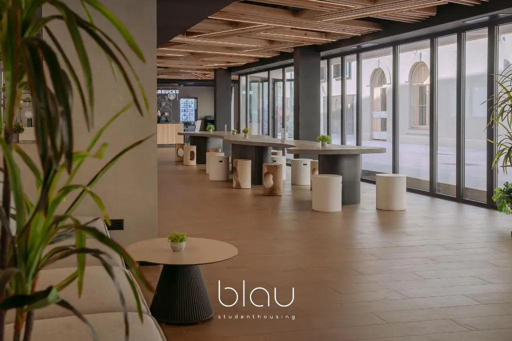 General view, Blau Student Housing, Barcelona