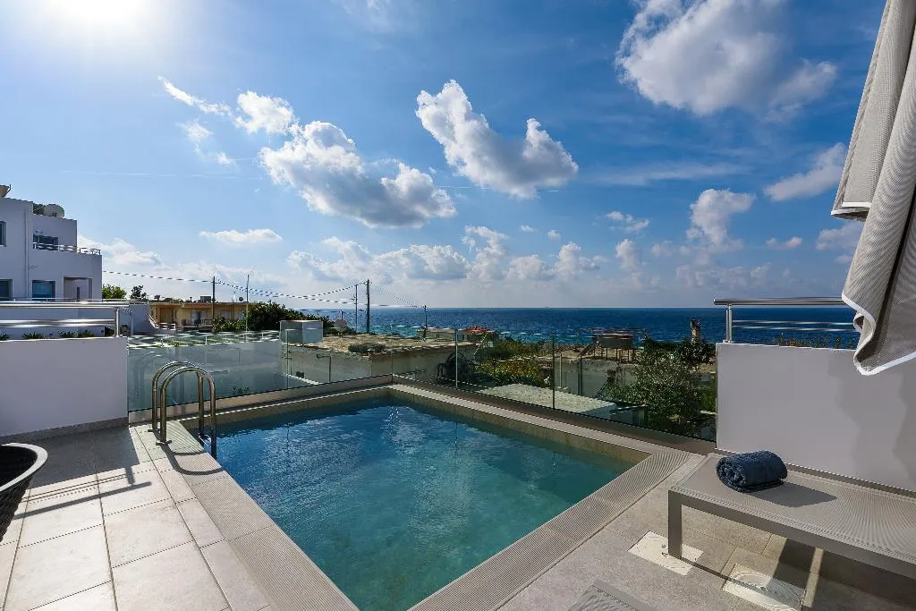 APARTMENT DELUXE SEA VIEW Room, Sunset Elafonisi Apartments, Crete