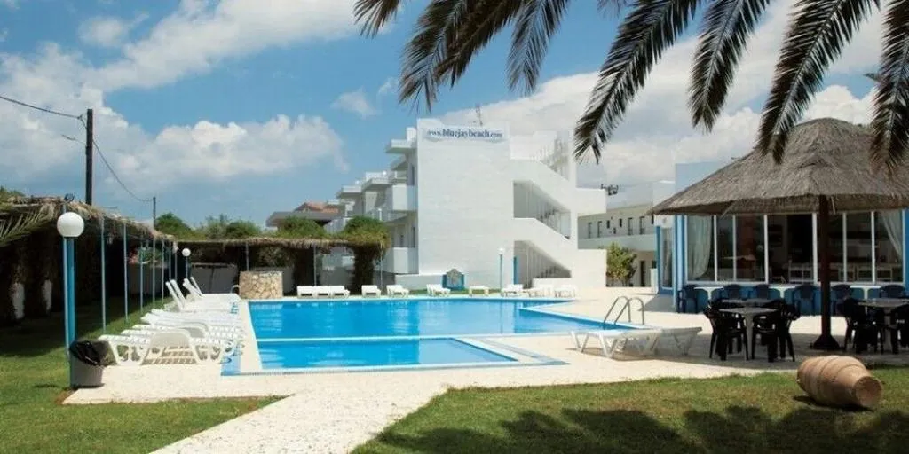 General view, Blue Jay Beach, Kos