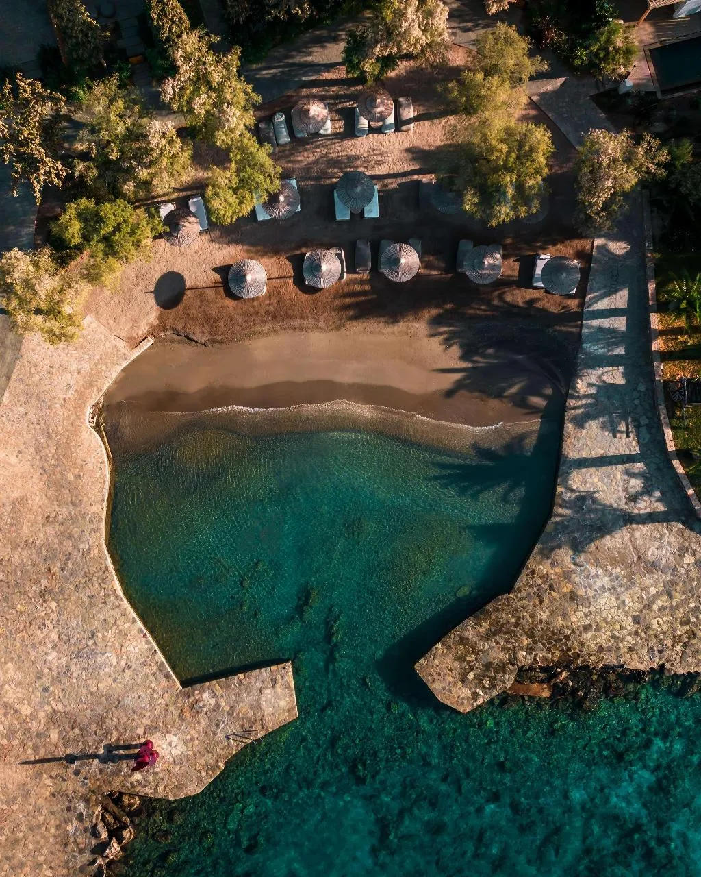 Beach, Minos Beach Art Hotel, a Member of Design Hotels, Crete