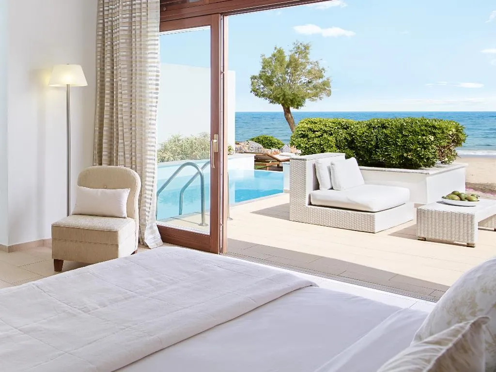 VILLA BEACH FRONT TWO BEDROOMS Room, Amirandes, A Resort to Live, Crete