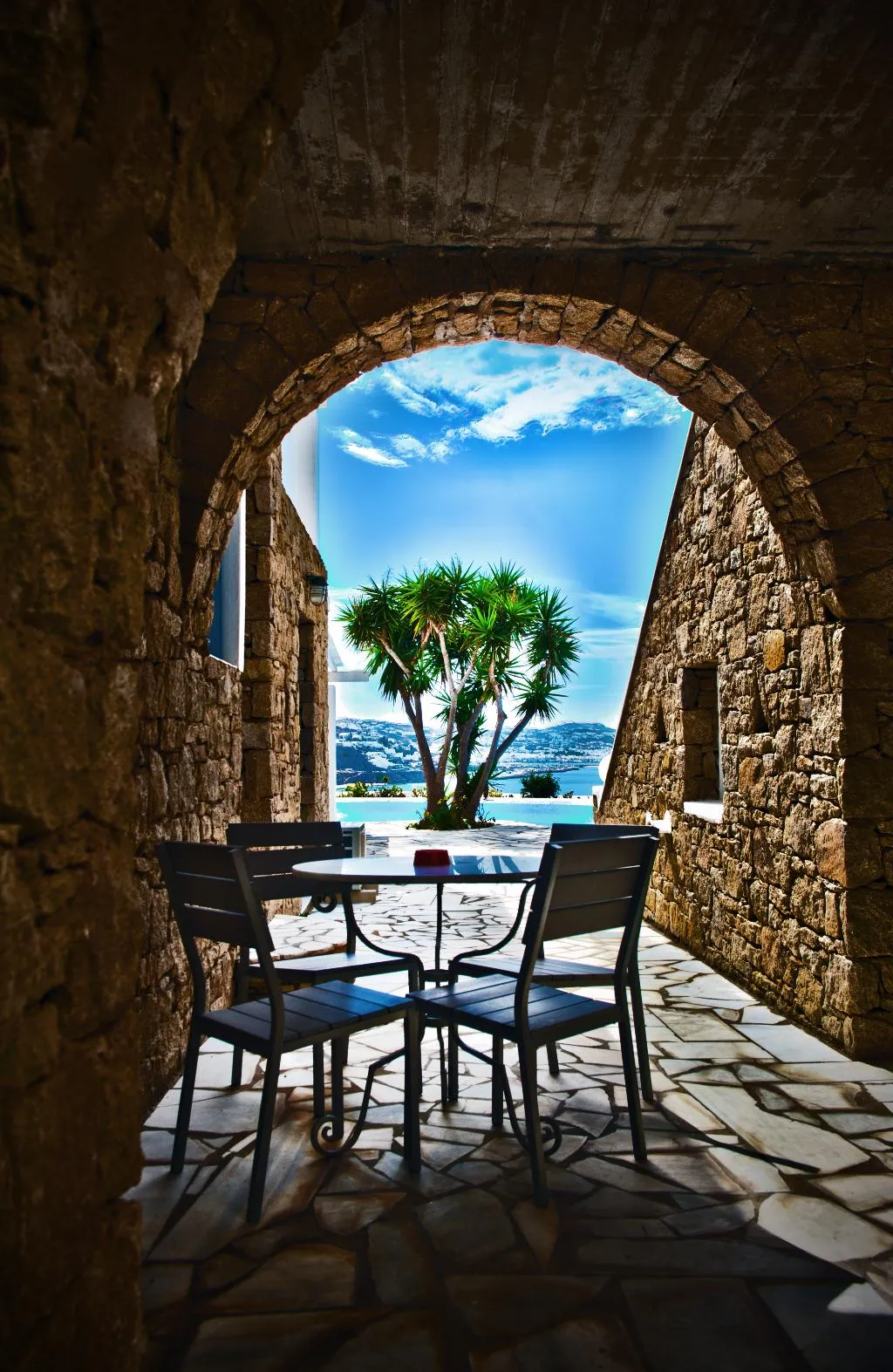 General view, Adikri Villas, Mykonos