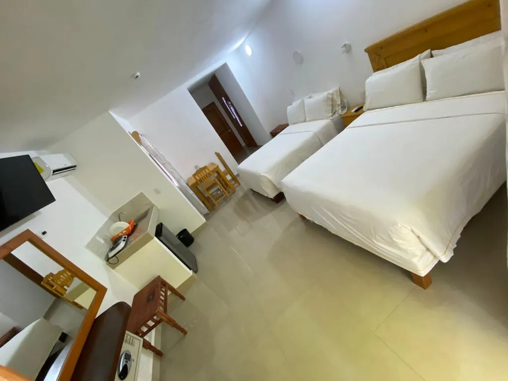 QUADRUPLE BASIC Room, Eco-hotel El Rey Del Caribe, Cancun Area