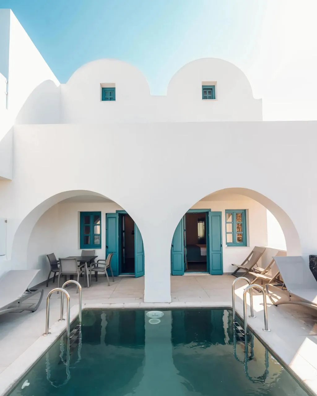 SUITE WITH PRIVATE POOL Room, Aeifos Boutique Hotel, Santorini
