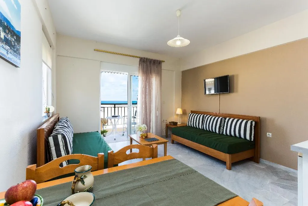 FAMILY ROOM SEA VIEW Room, Radamanthys Apartments, Crete