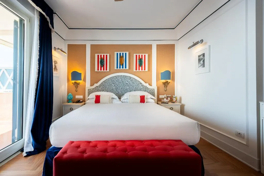 DOUBLE DELUXE WITH BALCONY Room, Grand Hotel San Pietro, Taormina