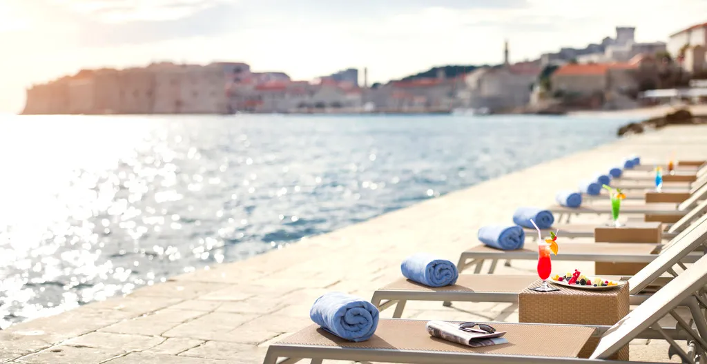 Beach, Hotel Excelsior Dubrovnik, Dubrovnik