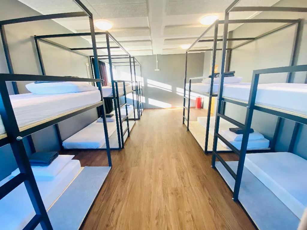 Bed in dormitory WITH SHARED BATHROOM Room, Bus Hostel Reykjavik, Reykjavik
