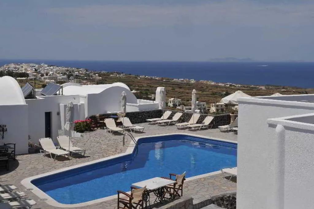 Pool, Agnadi Villas, Santorini