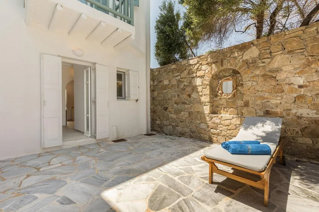 Terrace, Corfos Hotel, Mykonos