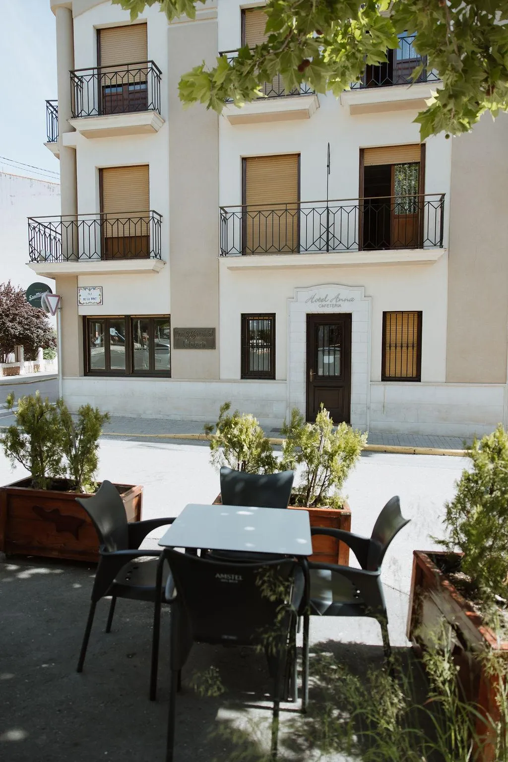 Terrace, Hotel Anna, Costa Blanca