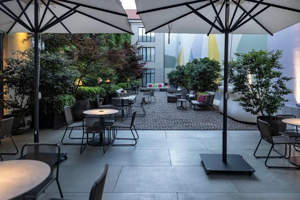 Terrace, Savona 18 Suites, Milan