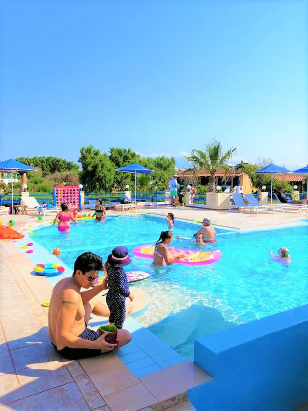 Pool, Zorbas Hotel Beach Village, Crete
