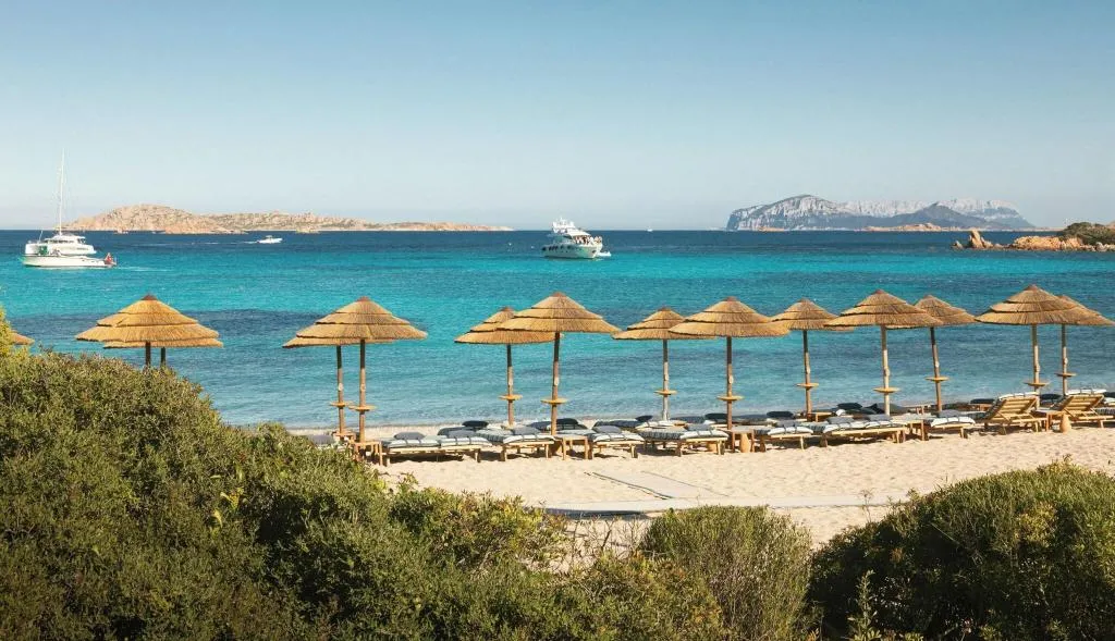 Beach, Romazzino, A Belmond Hotel, Costa Smeralda, Olbia