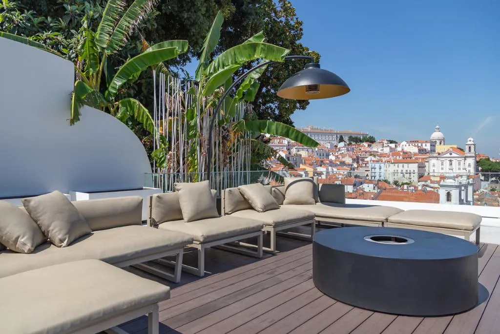 Terrace, Memmo Alfama, Lisbon