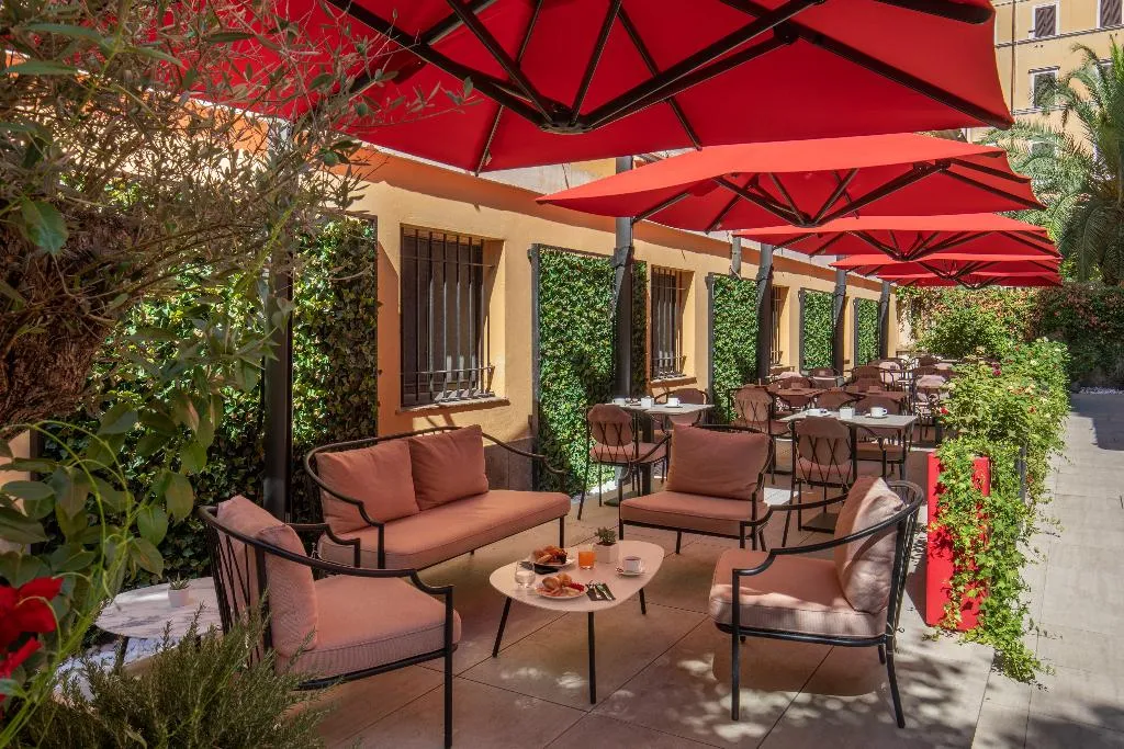 Terrace, Rose Garden Palace, Rome