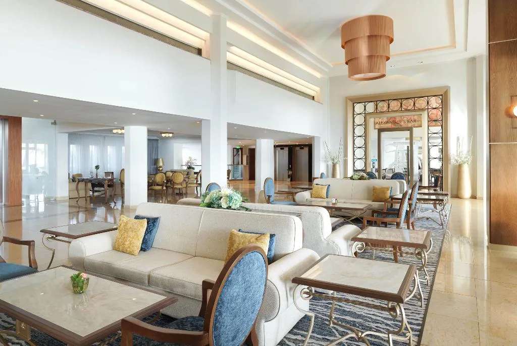 Lobby, Alexander The Great Beach Hotel, Cyprus