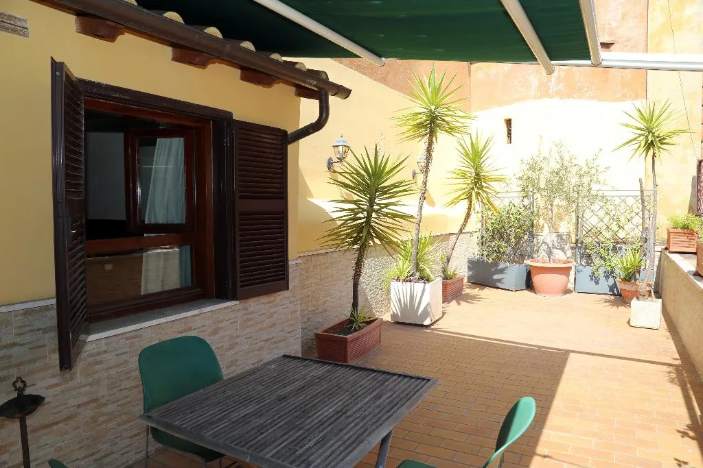 Terrace, Borromeo Hotel, Rome