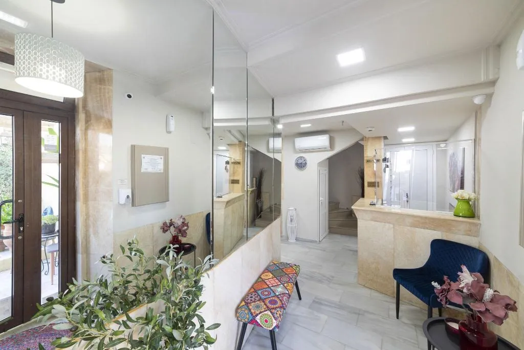 Lobby, Faros Beach Hotel, Crete