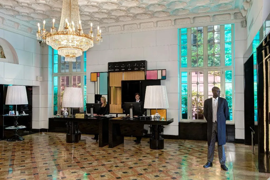 Lobby, Grand Hotel Palace Rome, Rome
