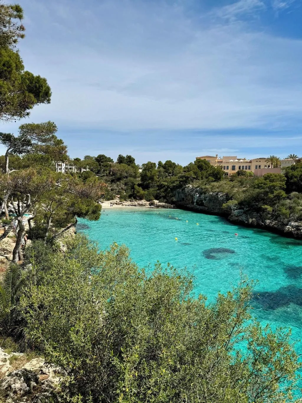 General view, Cala Ferrera, Majorca