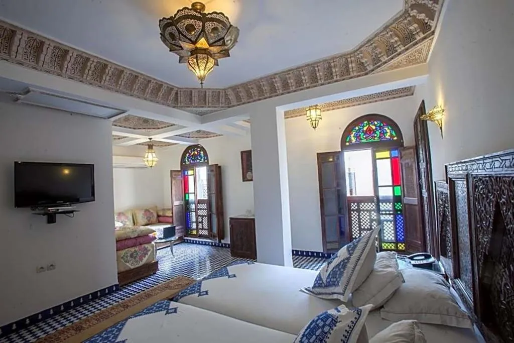 Room TWO DOUBLE BEDS Room, Riad Salam Fes, Fez