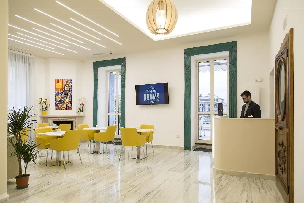 Lobby, The Five Rooms Napoli, Naples
