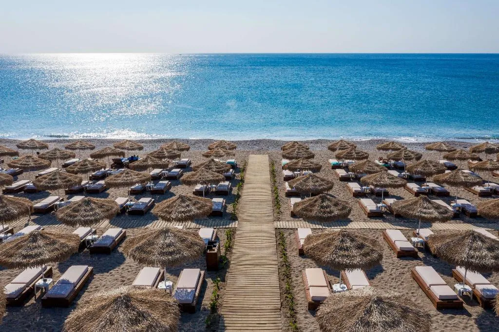 Beach, La Marquise Luxury Resort Complex, Rhodes