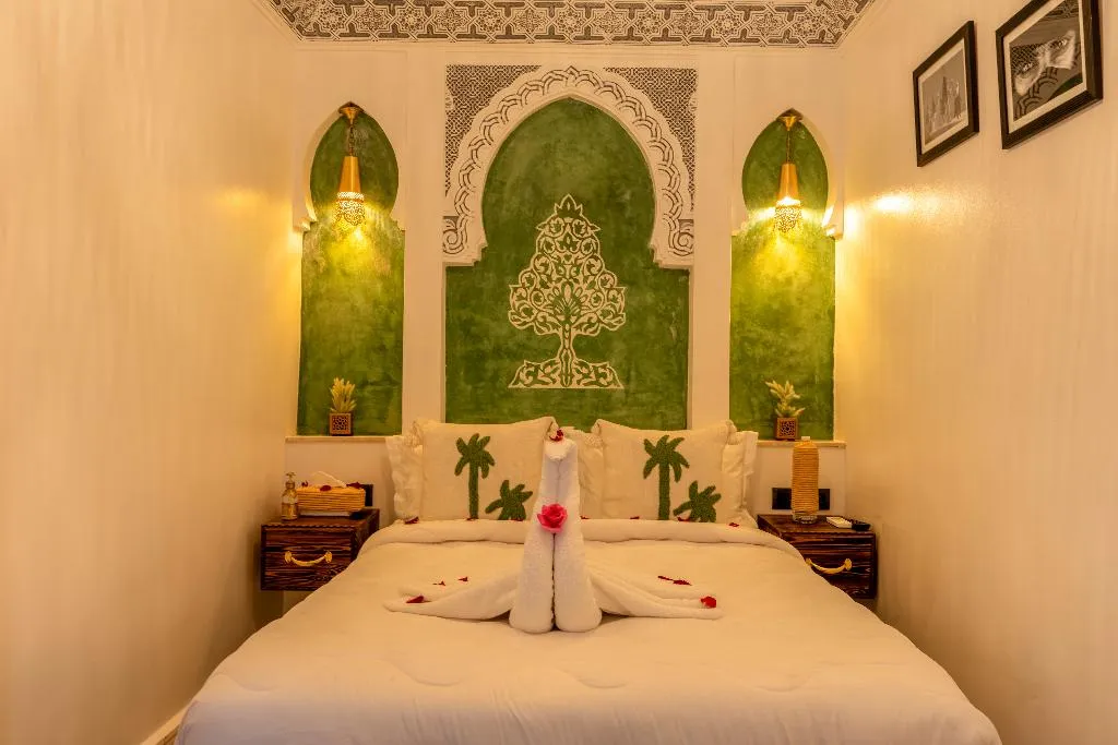 DOUBLE ONE BEDROOM Room, Riad La Perle Bleue, Marrakech