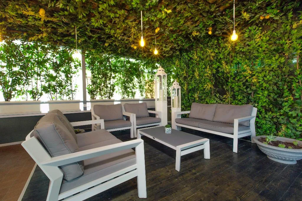 Terrace, Hotel Herculaneum, Naples
