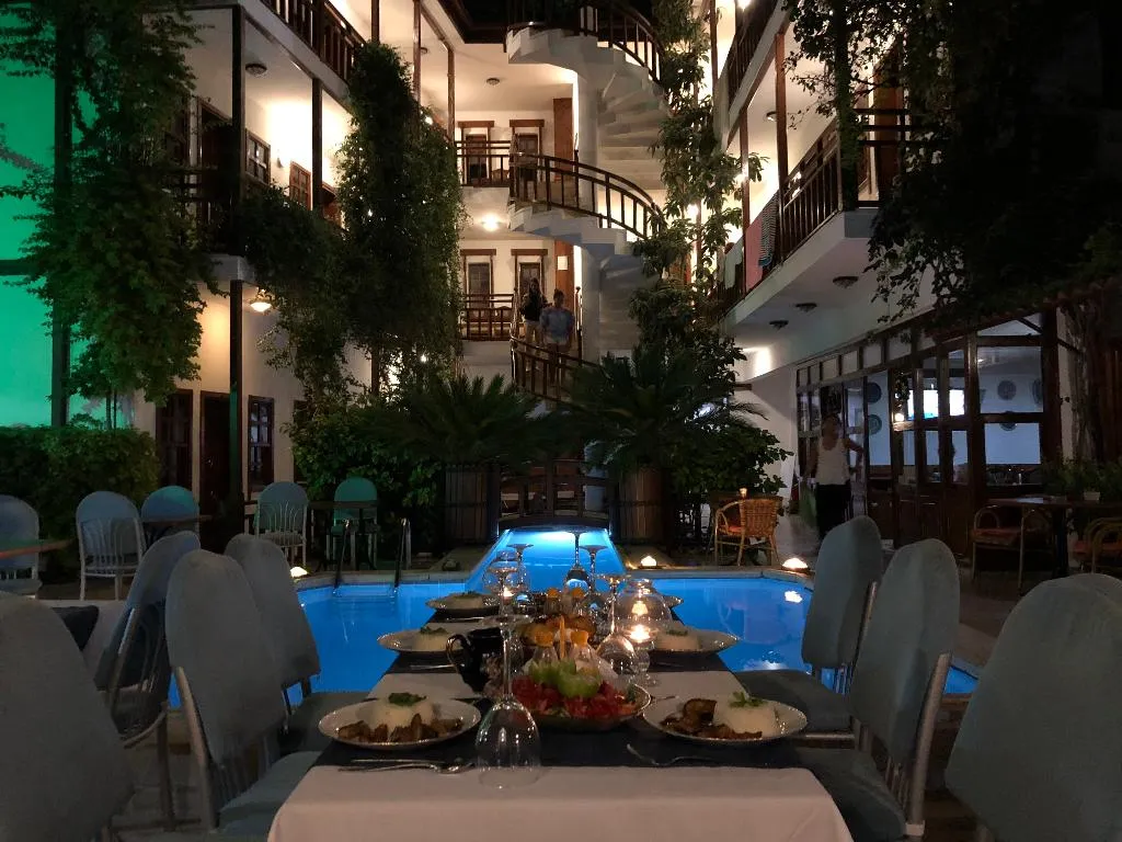 Restaurant, Karyatit hotel Kaleici, Antalya