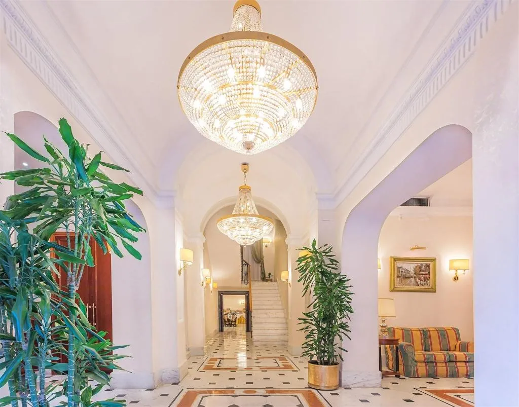 Lobby, Raeli Hotel Lux, Rome