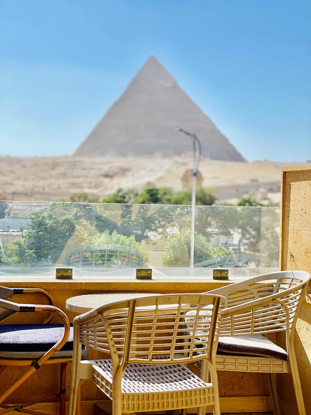 QUADRUPLE DELUXE WITH BALCONY Room, Giza Pyramids View Inn, Cairo