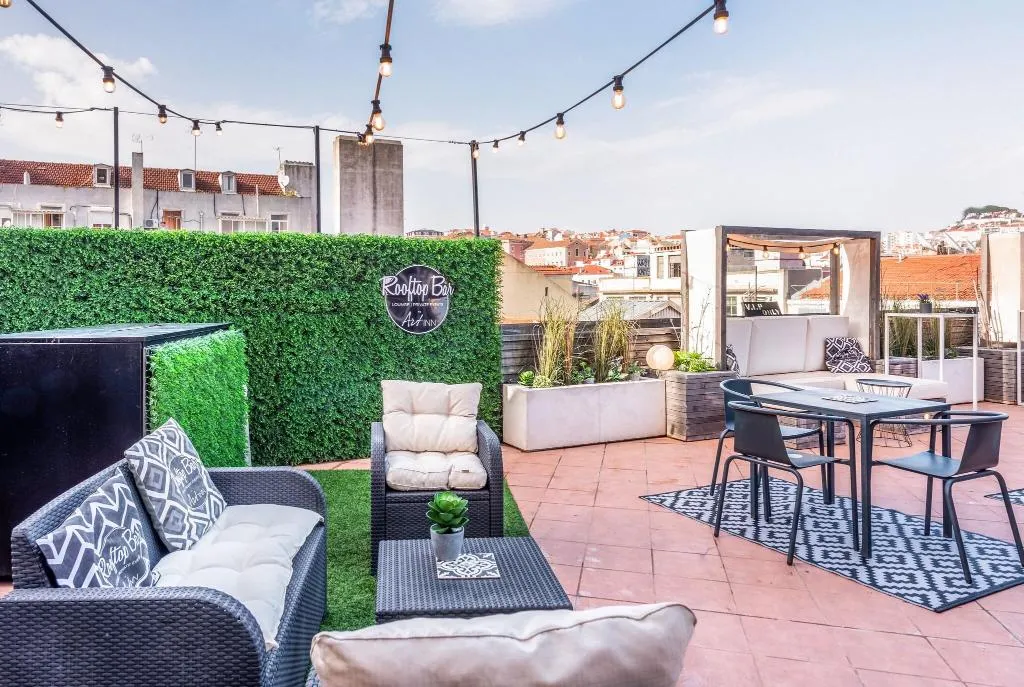 Terrace, The Art Inn Lisbon, Lisbon
