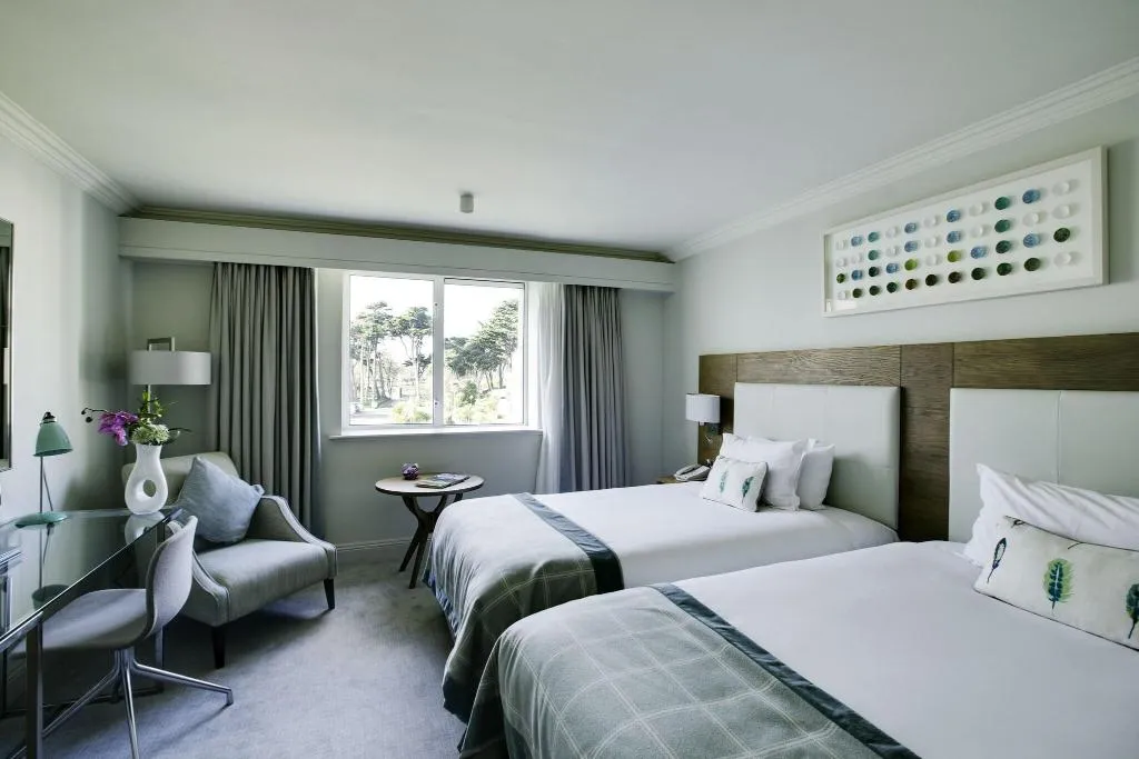 TWIN GARDEN VIEW Room, Portmarnock Hotel and Golf Links, Dublin