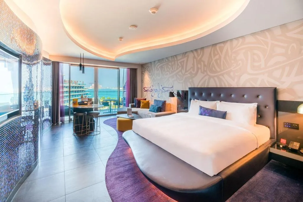 DOUBLE WITH VIEWS Room, W Dubai - The Palm, Dubai