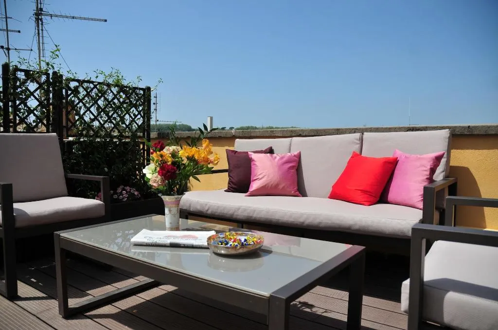 Terrace, Little Queen Navona, Rome
