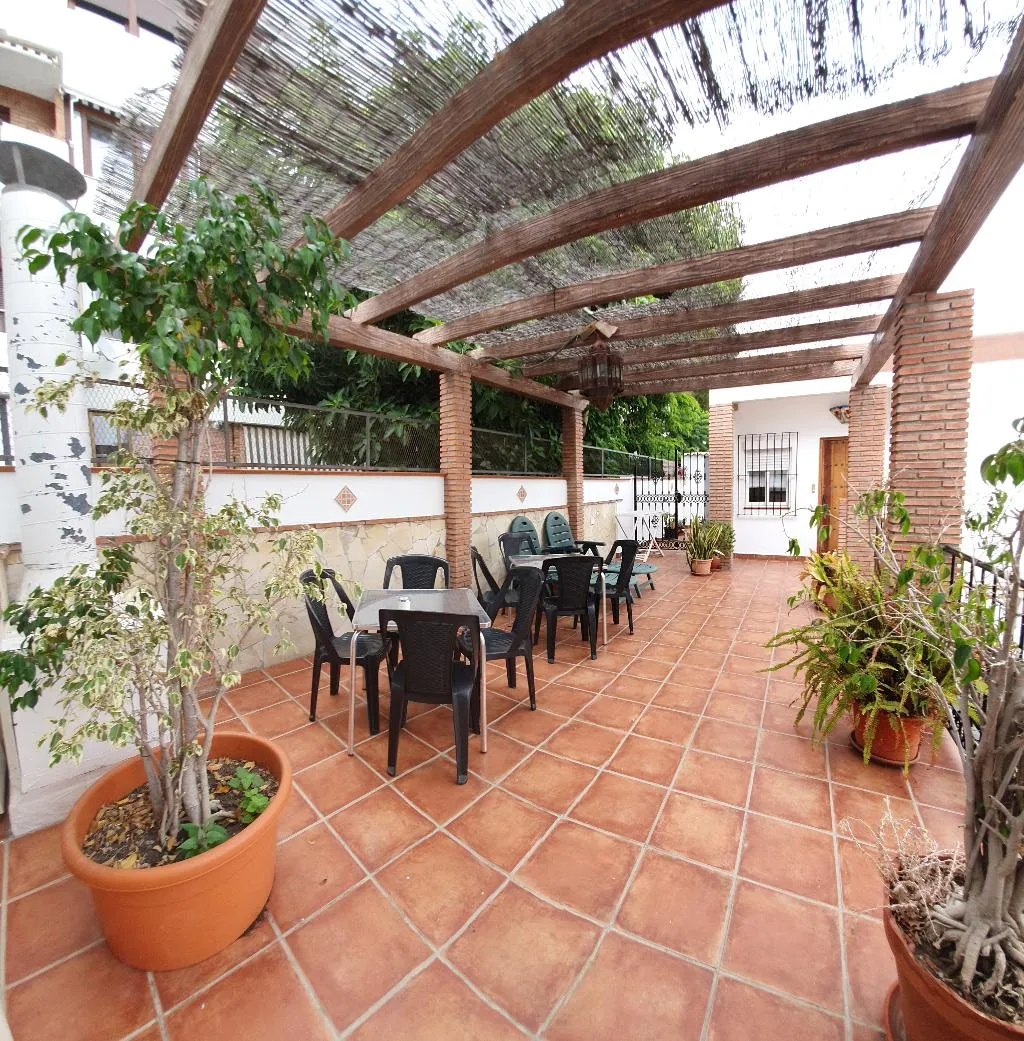 Terrace, Hostal El Nogal, Costa Del Sol